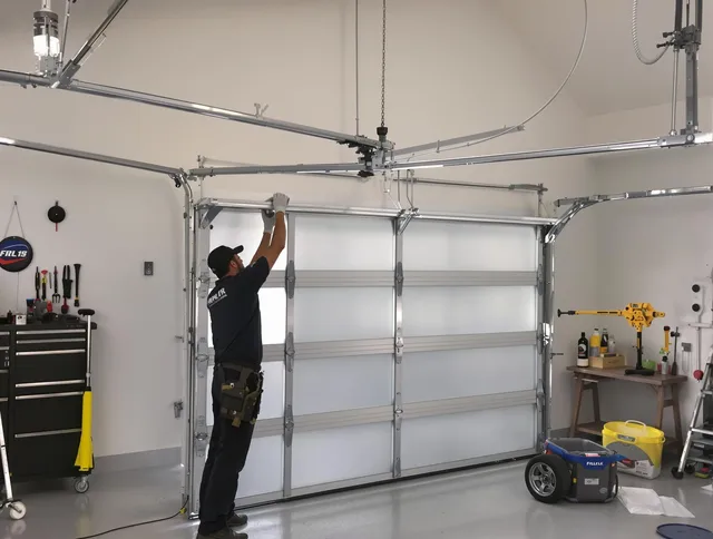 Uxbridge Garage Door Repair certified team performing precision garage door installation in Uxbridge