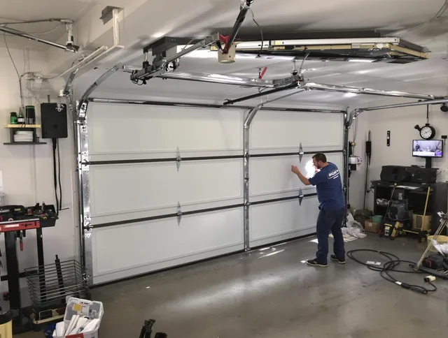 Professional garage door repair service by Uxbridge Garage Door Repair in Uxbridge