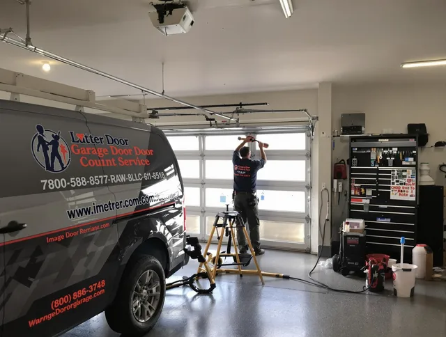 Uxbridge Garage Door Repair team performing same-day garage door repair in Uxbridge