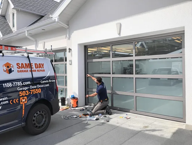 Same-day garage door repair service by Uxbridge Garage Door Repair in Uxbridge